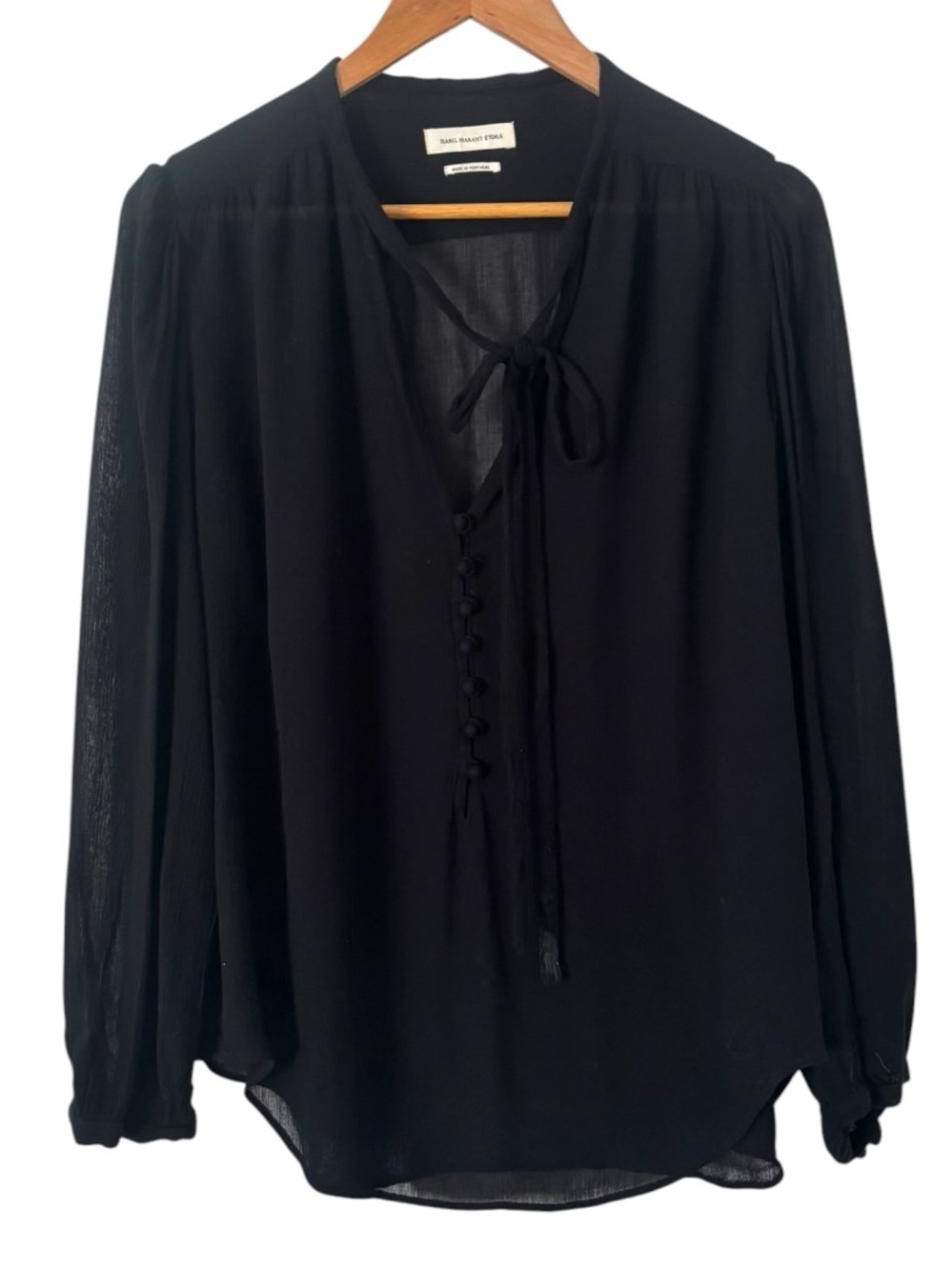 Isabel Marant Etoile Sheer Blouse - Picture 2 of 6